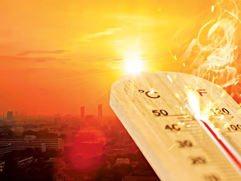 تهران زیر آفتاب ۴۰ درجه