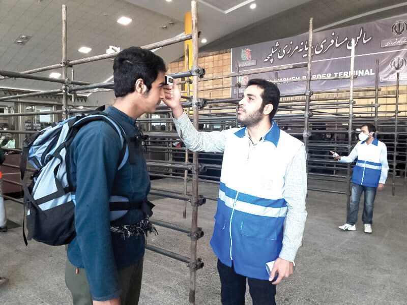 غربالگری سلامت زائران اربعین در گذرگاههای مرزی