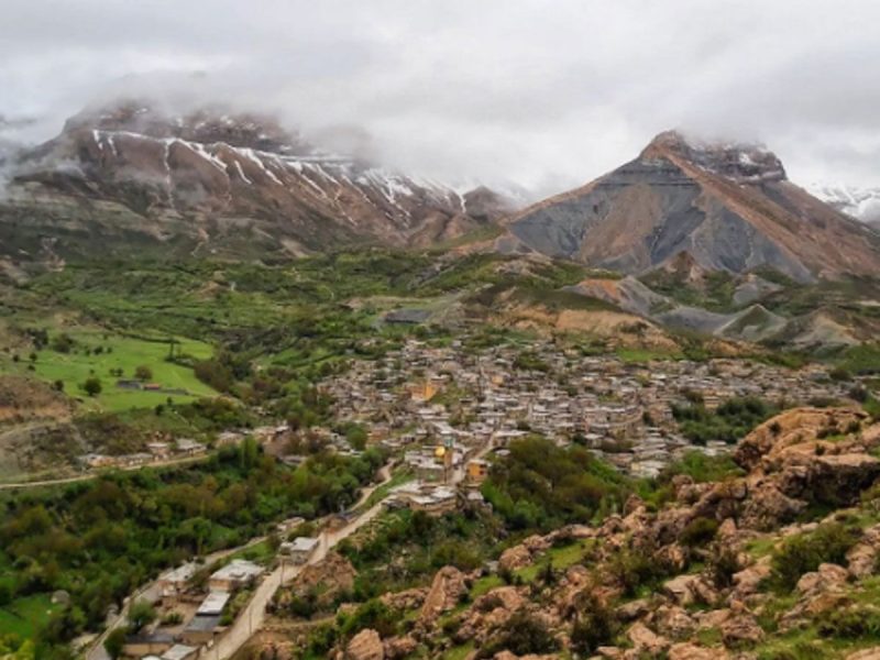 «روستای خفر» جهنم سفید، بهشت گردشگران