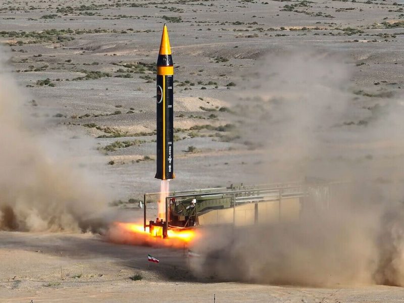 تصاویری از موشک بالستیک خیبرشکن + عکس