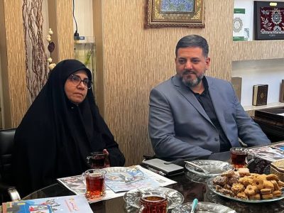 عطر ایثار در تحریریه نشریه نخست