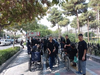 تشرف عاشقان فیاض بخش به حرم مطهر امام رضا(ع) به مناسبت دهه پایانی صفر