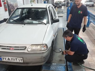 همراه با پذیرش الکترونیکی معاینه فنی حافظ، تنظیم باد رایگان نیز انجام می‌شود