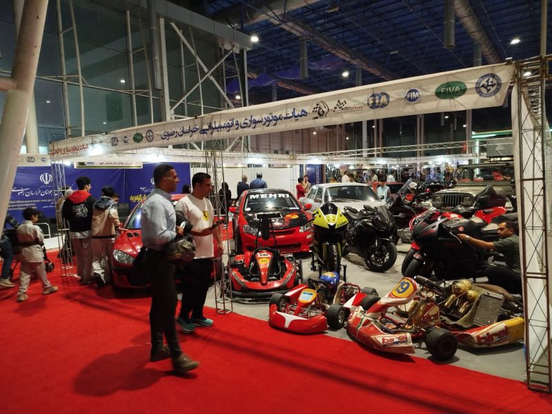 حضور هیأت موتورسواری و اتومبیلرانی در خراسان رضوی