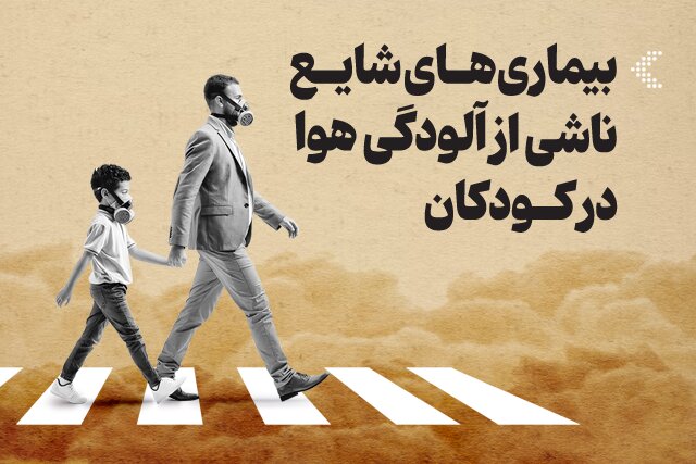 بیماری‌های ناشی از آلودگی هوا در کودکان