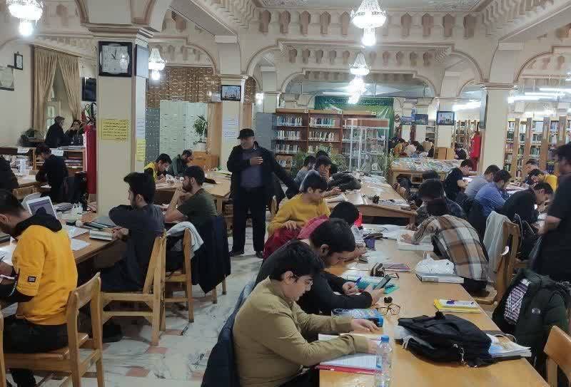 میزبانی کتابخانه حرم رضوی از کاربران مهمان اهل علم و پژوهش