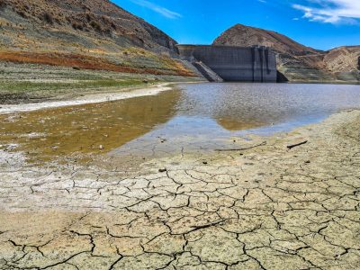 تصاویر ماهواره‌ای از کاهش شدید مخازن آب تهران