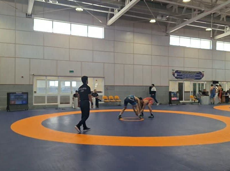 قهرمانی باشگاه اسماعیل‌پور در رقابت‌های کشتی آزاد جوانان مشهد 