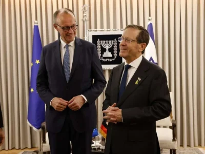 صدر اعظم آلمان: حمایت از اسرائیل در دیانای ماست