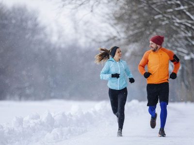 فواید دویدن در برف