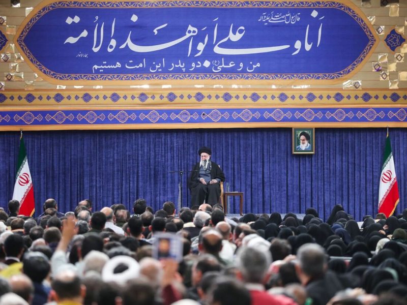 دیدار خانواده‌های شهدای جنگ ۱۲ روزه با رهبر انقلاب