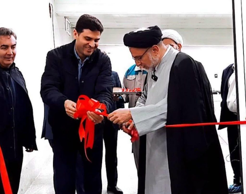 افتتاح پروژه حد واسط موقوفه عبدالله رضوی درشاندیز