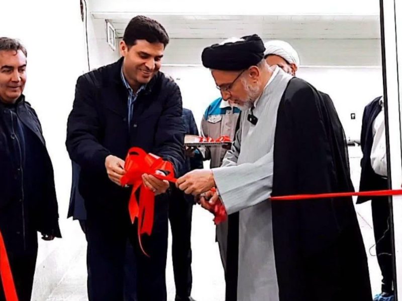 افتتاح پروژه حد واسط موقوفه عبدالله رضوی درشاندیز