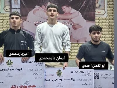 برترین‌های کشتی چوخه خراسان رضوی معرفی شدند
