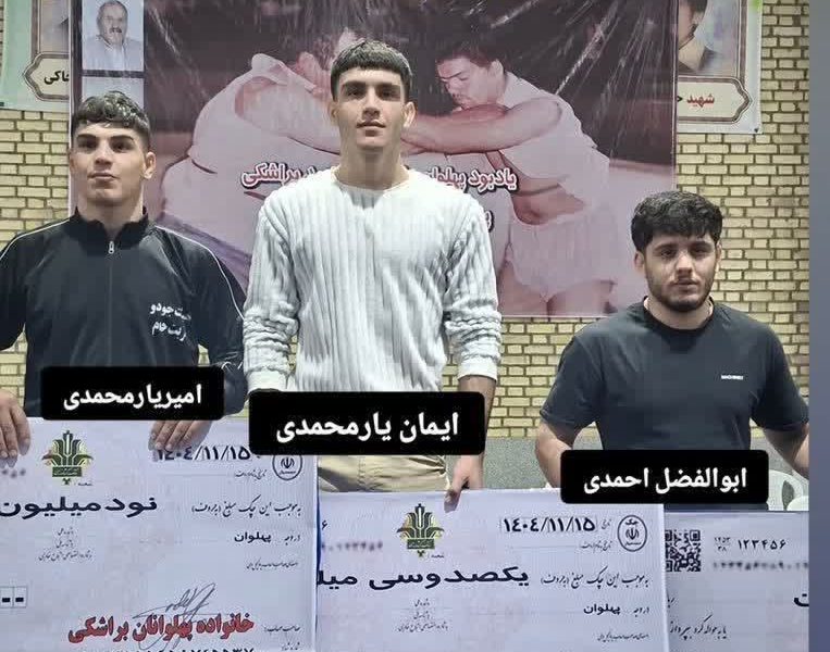 برترین‌های کشتی چوخه خراسان رضوی معرفی شدند