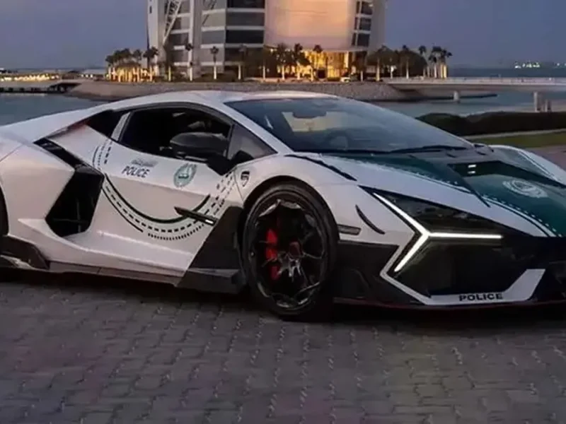 خودروی دست ساز ایرانی ماشین پلیس دبی شد!