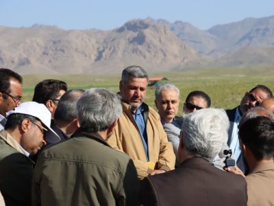 بازدید میدانی مدیران کل و مسئولان استانی از بخش بایگ تربت حیدریه