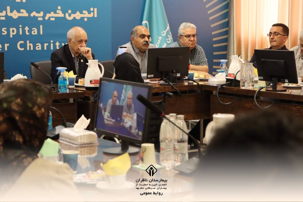 تکریم و معارفه دکتر سید امیر ال داود و دکتر حسن خداپرست در بیمارستان ناظران