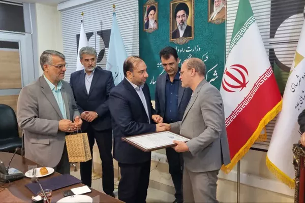 برگزاری مراسم تکریم و معارفه سرپرست جدید شرکت عمران شهر جدید گلبهار