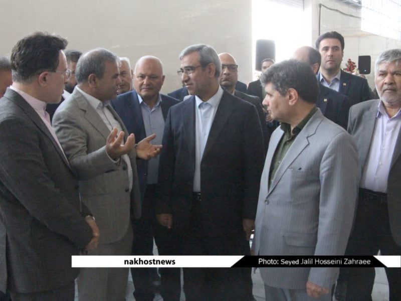 آیین بهره برداری از نیروگاه ۵ مگاواتی نگین تغذیه کیمیا مشهد(۱)