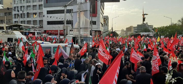 مراسم تشییع پیکر مطهر «آقای شهید ایران» در پایتخت
