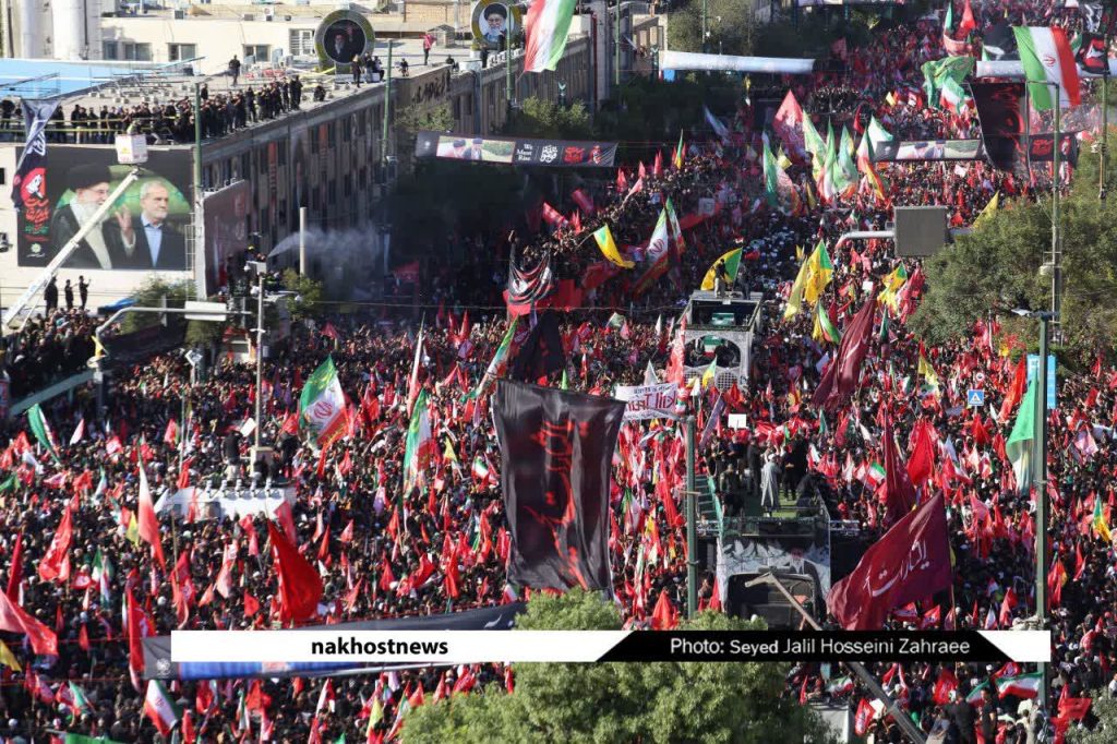 مراسم تشییع پیکر مطهر رهبر شهید انقلاب در مشهد (۳)
