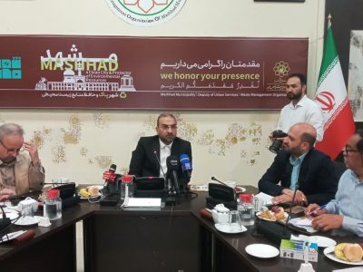 بازدید خبرنگاران از واحدهای تولید کمپوست و فرآیند بازیافت زباله سازمان پسماند