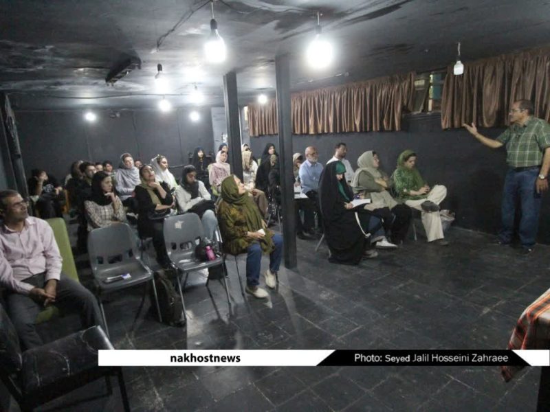 ” سینما آموختنی است ” کارگاه استاد مجید سیف المعائی در آموزشگاه موج نو مشهد