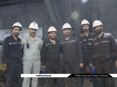 بازدید وزیر صمت ، استاندار خراسان رضوی و همراهان از شرکت فولاد خراسان