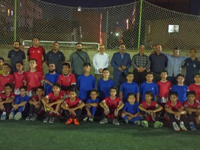 پیروزی تیم فوتبال توانیابان مشهد در یک دیدار دوستانه