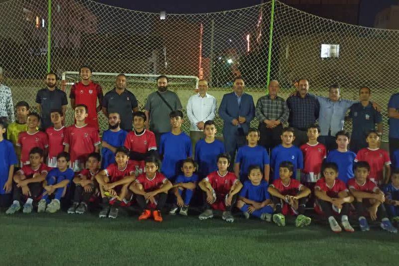 پیروزی تیم فوتبال توانیابان مشهد در یک دیدار دوستانه