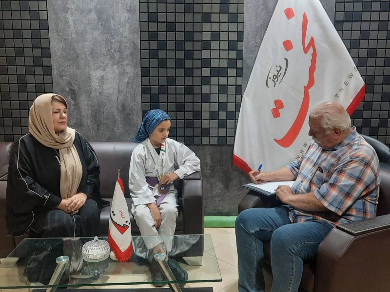 ظهور استعدادی نو در کاراته بانوان
