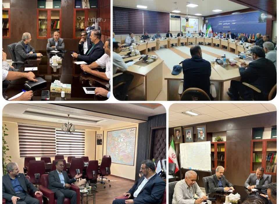 برگزاری نشست مشترک ناظر گمرکات خراسان رضوی با مدیرکل گمرک، فرماندار و فعالان حوزه حمل‌ونقل سرخس